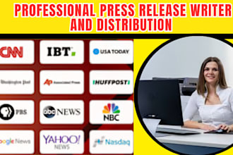 do professional press release distribution and press release writing