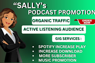 do podcast promotion grow spotify itunes audience increase download organically