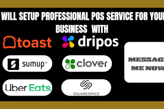 toast pos integration with clover pos toast pos  ubereats squarespace and dripos