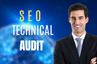 do website technical SEO audit report , competitor analysis