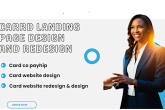 redesign carrd website, design carrd website, carrd landing page, card co