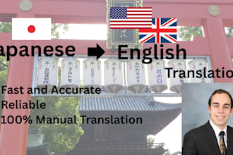 manually translate japanese to english
