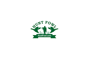design hunt fowl goose duck hunting logo