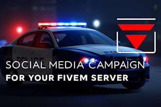 do social media advertising for your fivem server