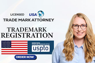 be your US licensed trademark attorney for your brand registration