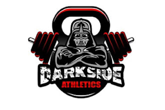 design existing dark side or fitness gym logo