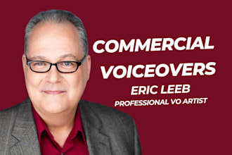 record a professional american male voiceover