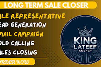 be your sales representative, high ticket sales closer cold calling expert