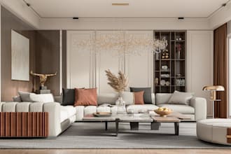 do interior design for bedroom, bathroom, kitchen, living, cafe, restaurant, etc