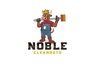 design superior classic clean junk removal logo