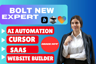 build saas mvp bolt lovable ai cursor ai automation website builder v0