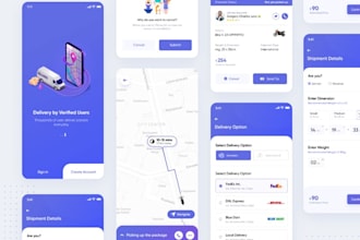 food delivery app, parcel delivery app restaurant app