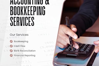 do bookkeeping and financial reporting services to meet your business needs