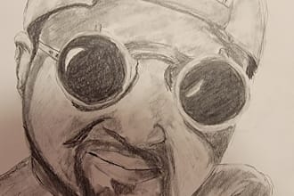 draw your portrait in pencil
