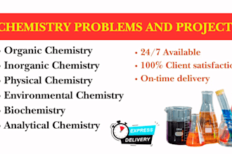 tutor you in analytical, organic, inorganic, physical general and ap chemistry