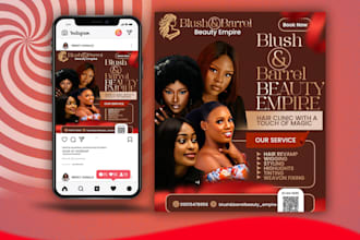 create unique social media flyer within 4 hours