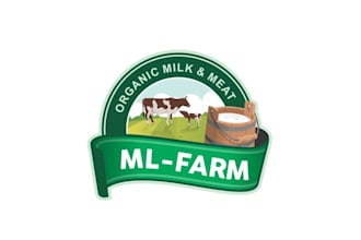 design inspirational super dairy farm or milk logo