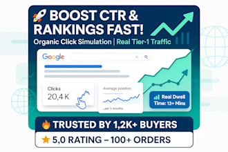 improve traffic ctr nd google search signals and keyword rank boosterx