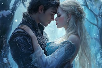 design fantasy, romance  book cover and fantasy book covers