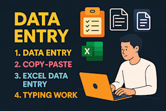 do lightning fast data entry, typing and copy paste tasks