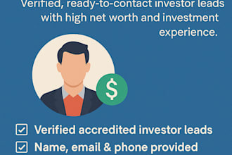 provide a list of accredited investors