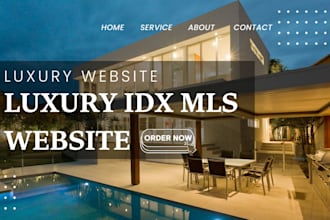 build luxury idx website redesign luxury website idx real estate website design