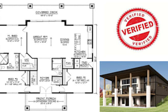 draw city permit blueprint site plan deck plan mep plot patio for city permit