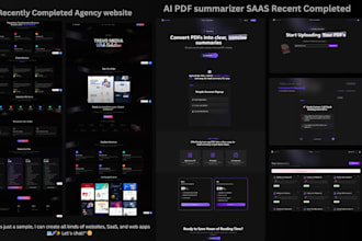 develop a modern, responsive full stack website