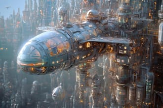 do a sci fi spaceship model