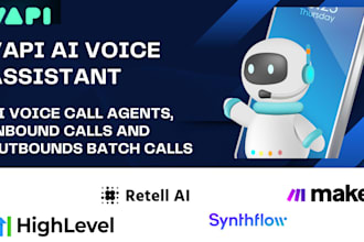 setup ai voice agent , ai cold calling agent vapi ai synthflow retell ai zapier