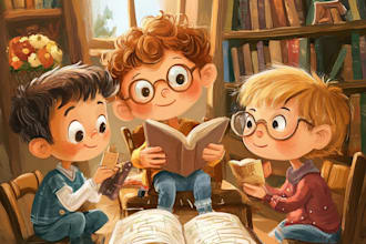 custom digital storybooks for kids with unique illustrations