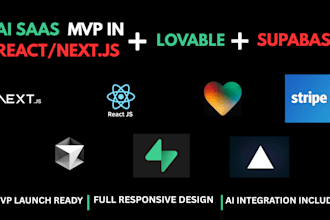 build lovable ai saas app using bolt new, supabase, base44, pythagora, shadcn