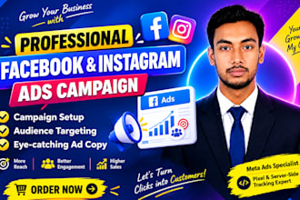 manage instagram ads and facebook ads campaign for your business efficiently