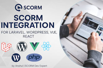 convert your scorm packages into a fully working lms page