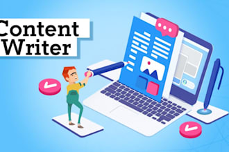 do blog writing or article writing as an SEO content writer