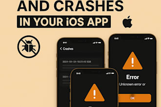 fix bugs and crashes in your ios app