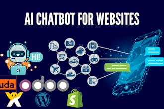 create ai chatbot for wordpress wix shopify using open ai langchain n8n manychat