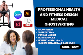 write or line edit mental health, medical manuscript, wellness and fitness