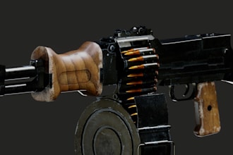 do hard  surface 3d model in maya and blender