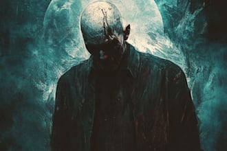 make fantasy horror characters or fantasy horror book cover