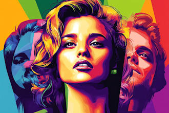 make awesome wpap pop art portrait