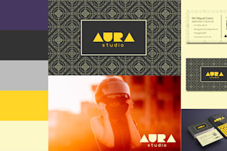 design the visual identity for your brand