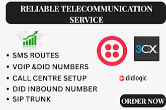 setup p1 auto dialer, ivr, call center, sip trunk, sms gateway provider