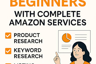 help beginners with complete amazon india services
