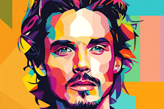 draw wpap pop art from your photo