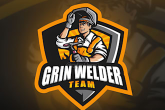 do outclass welder business logo design with cheap rate