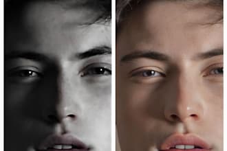 photo editing image retouching color grading