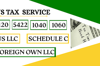 file US tax returns 1040 1120 1120ef 1065 w2 1099 schedule c  paystubs