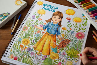 do low content book, kids activity book layout design amazon KDP book publishing