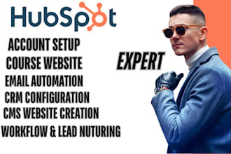 hubspot automation, hubspot CRM, hubspot landing page, email template hubspot